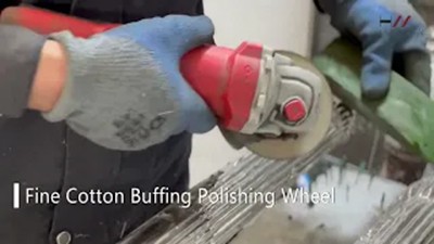 Gebruik van polijstschijven van verschillende grootte