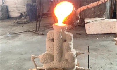 Progress Van Roestvrij Staal Gieten